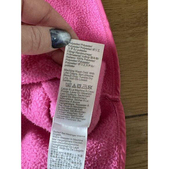 J. Crew Sweatshirt Women Size Large Quilted Sherpa Fleece Snap Pullover Preppy - Picture 8 of 13